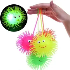 Soft Puffer Ball with Lighting 1Pc for kids - Rokomari product