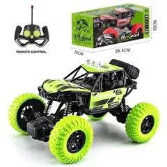 Remote Control Car Toy Stunt RC Off Road High Speed Kids Car Rechargeable Car - Rokomari product