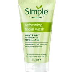 Simple Face Wash Kind to Skin Refreshing Gel 150ml - Rokomari product