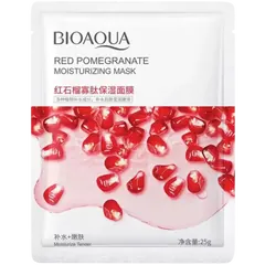 Bioaqua Red Pomegranate Sheet Mask Moisturizing Face - 56451 - Rokomari product