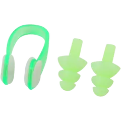 Swimming Nose And Ear Plugs - Mix Color - Rokomari product