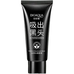 BIOAQUA Activated Carbon Blackhead Remove Mask - 60gm - Rokomari product