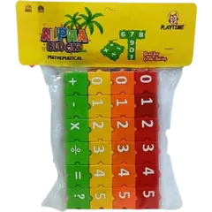 Play And Learn Educational Alpha Blocks For Kids - 50/60 Pc (alpha_blocks_88150) - Rokomari product