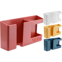 Multi Functional Wall Mount Phone Charging Holder - Rokomari product