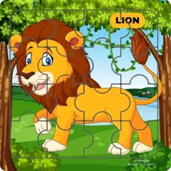 3D Jigsaw Puzzle Educational Toy For Children Cartoon Animal Vehicle Intelligence Puzzles 3Pcs (Any Colour) - Rokomari