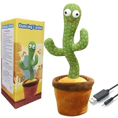 Cactus Dancing Toy – Rechargeable Battery - Rokomari product