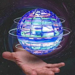 Flynova Hand Controlled Flying Ball, Magic Ball Spinner 360° Rotating Spinning UFO Safe for Kids Adults Magic Flying - Rokomari product