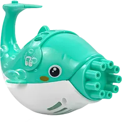 Automatic Cute Dolphin Bubble gun Machine For Kids for Play - Rokomari product