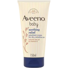 Aveeno Baby Soothing Relief Emollient Cream 150ml - Rokomari