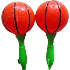 Basketball Jhunjhuni Toy for Kids 2 Pcs - Rokomari product