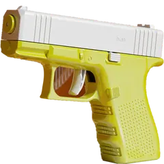 Toys Revolver Water Gun Water Fight Printing Glock Water Gun -1 Pc - Any Colur - Rokomari product