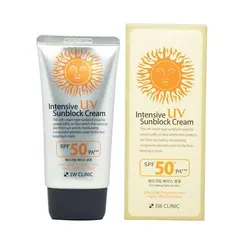 3W Clinic Intensive UV Sunblock Cream-70 ml - SPF50Plus PA - Rokomari
