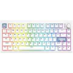 Fantech TRY Mode White Switch Mechanical Keyboard MAXFIT MK921 - White - Rokomari
