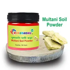 Rongdhonu Multani Mati Powder - 100gm - Rokomari product