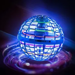 Flying Magic Ball Toys Led Magic Hand Controlled Spinner 360° Rotating Toy. - Rokomari product